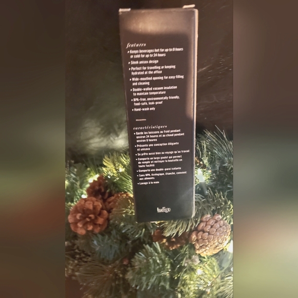 TEMP +/- Travel Bottle - Black - Picture 2 of 2